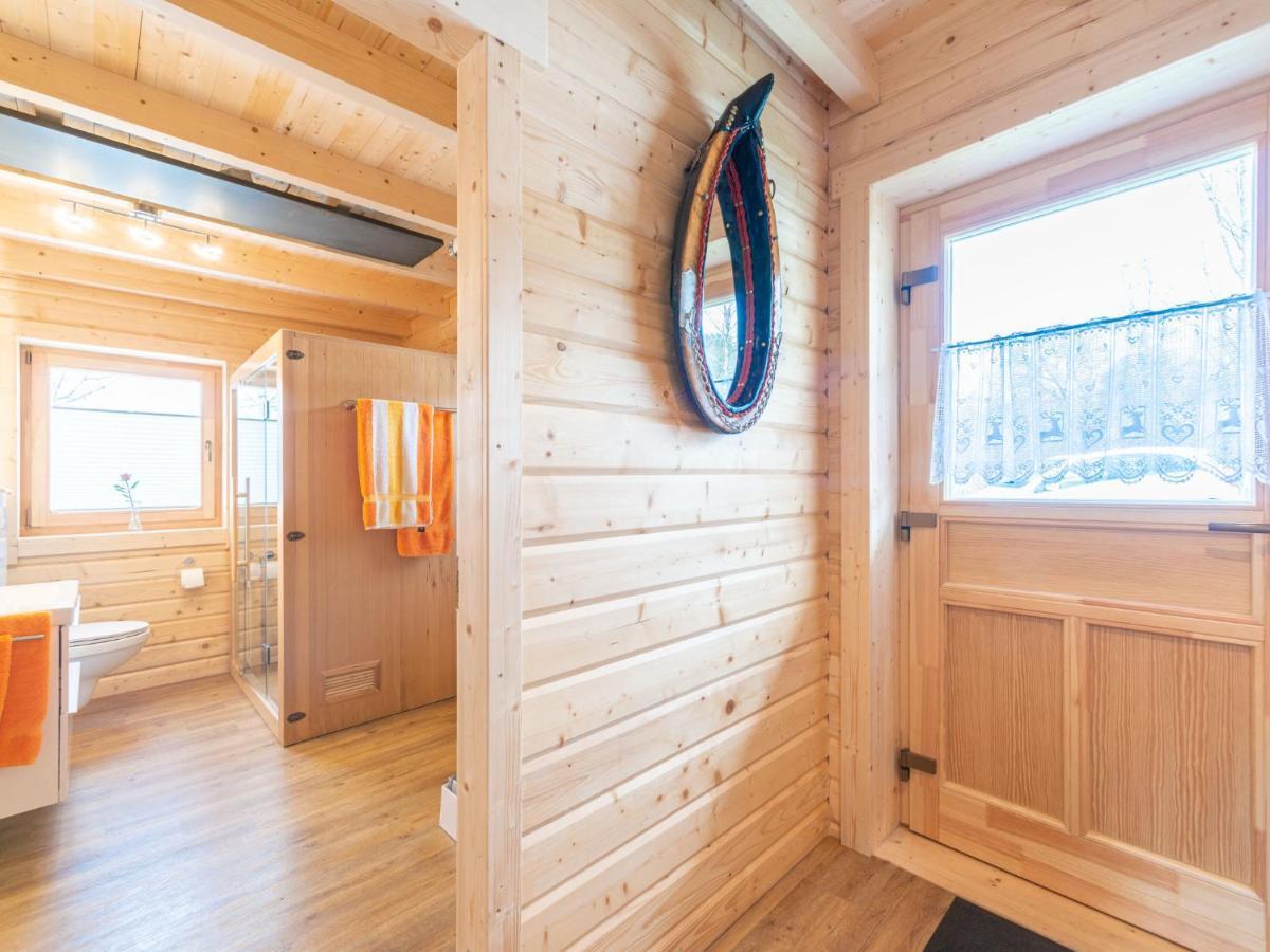 Holiday Home Chalet Toni Mit Sauna By Interhome Spiegelau Esterno foto